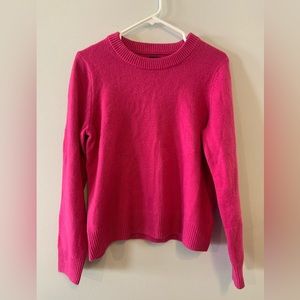 Gap - pink light sweater - petite